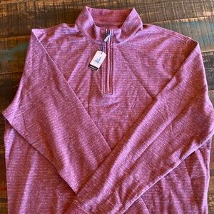 Jonnie-O long sleeve quarter zip, brand new